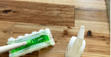 using bona hardwood floor cleaner with my mop