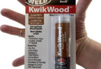 jb weld kwikwood held in hand