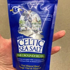Celtic sea salt finishing salt