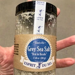 grey sea salt finishing