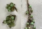 vintage earrings redesigned to new style