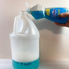 diy windshield washer fluid step 3