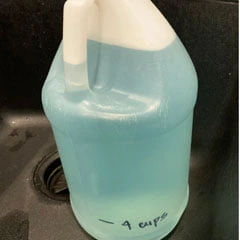 diy windshield washer fluid step 4