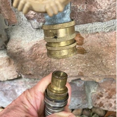 garden hose fittings brass quick connect hose bib connection