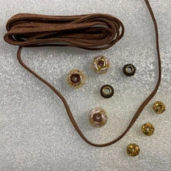sliding knot adjustable necklace parts needed