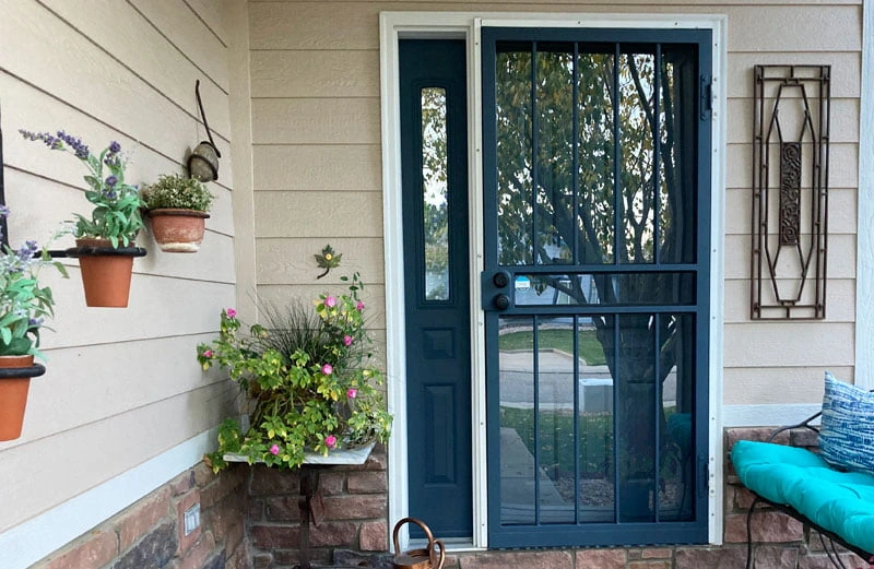 paint your front door after project results